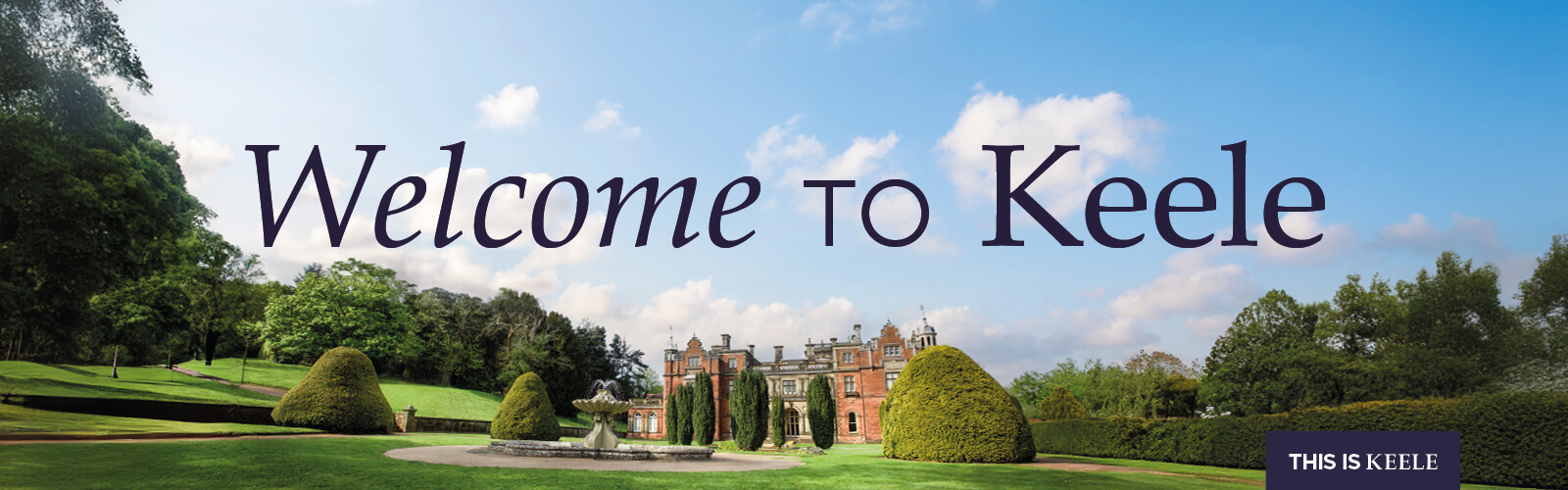 Welcome to Keele University