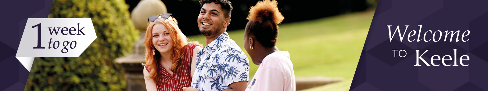 One week to go banner