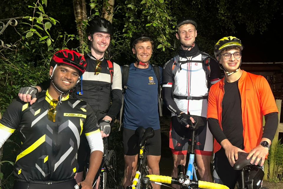 Ben puts the pedal to the metal to fundraise for local homeless charity