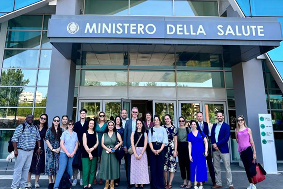 MSc students travel to Italy to learn more about the country's healthcare provision.