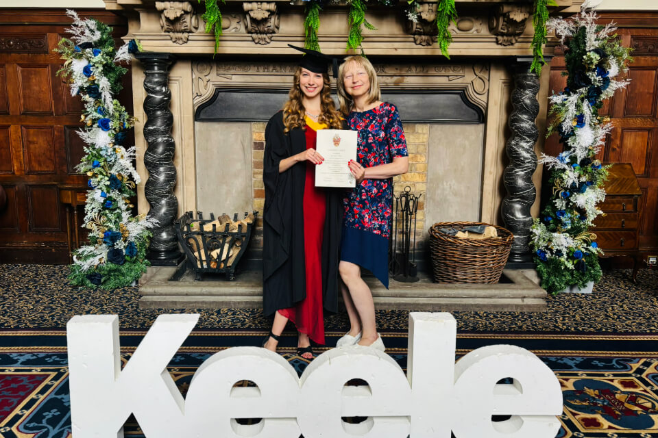 Student who juggled university studies with caring for her mum graduates from university with first-class honours 