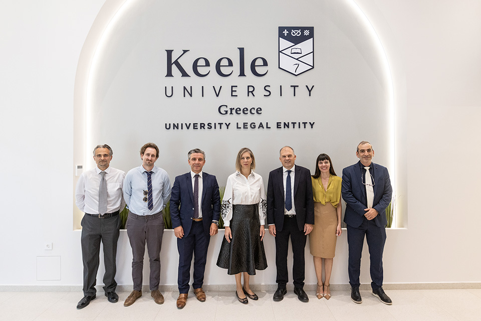 Keele celebrates new European campus in Athens, Greece