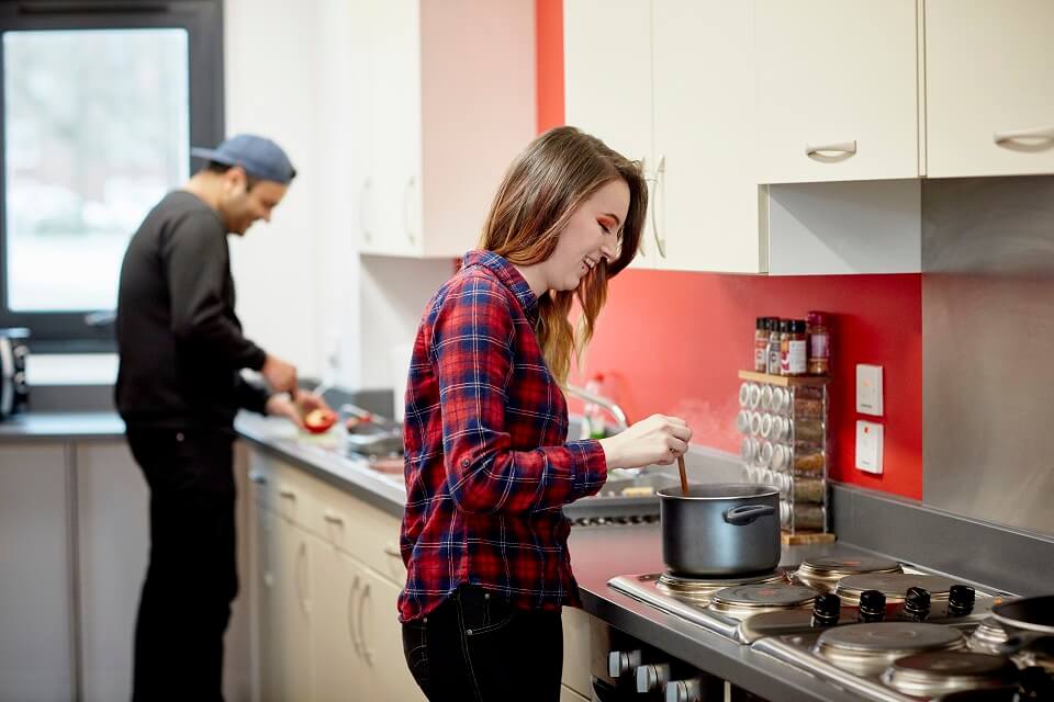 Students in accommodation