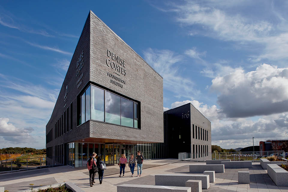 Keele Students studying 