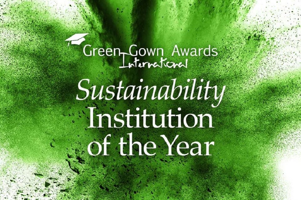 Keele wins Global Sustainability Institution of the Year at