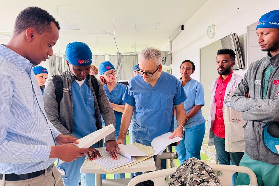 Keele cardiologist travels to Ethiopia to improve care for heart patients