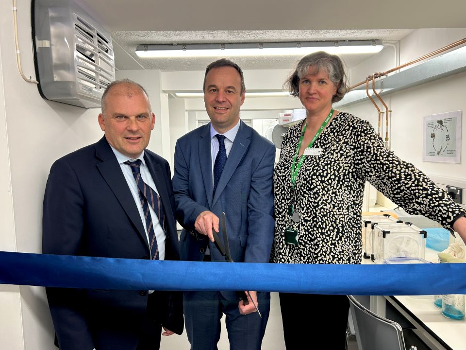 Keele opens new insectary to advance malaria and pest control research