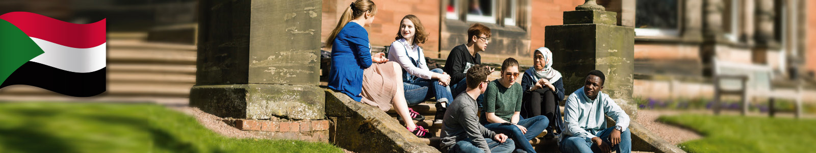 Welcome students from Sudan