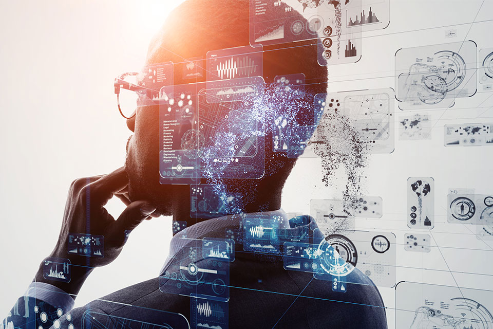 Man thinking about Language Centre options