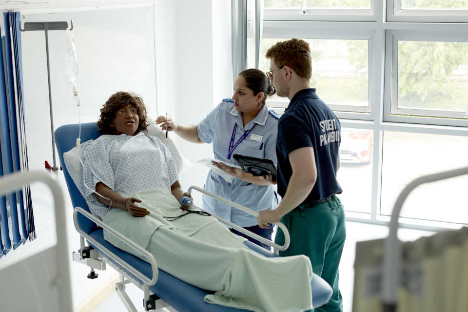 Adult Nursing students at Keele University