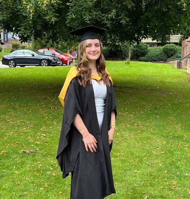 Picture of Erin, English Literature student