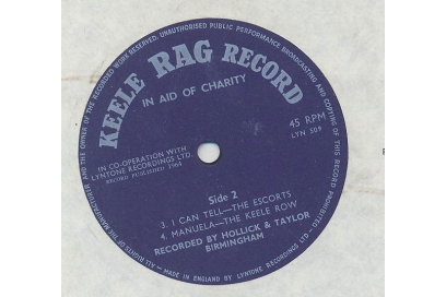 1964 Rag Record blue: side 1