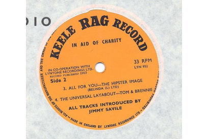 1965 Rag Record orange: side 1