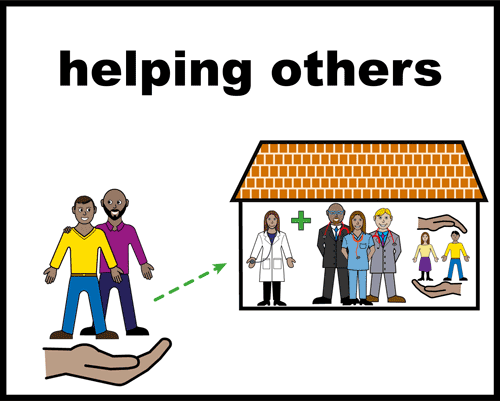 Helping others