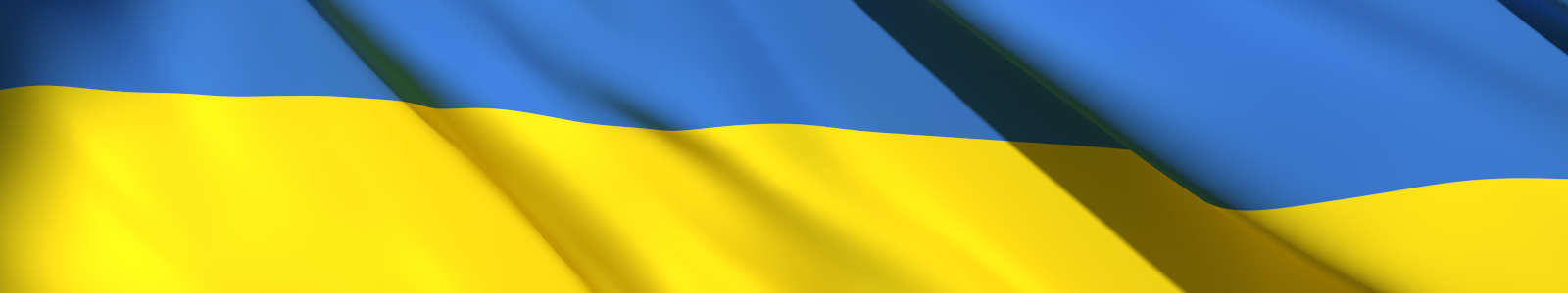 The flag of Ukraine