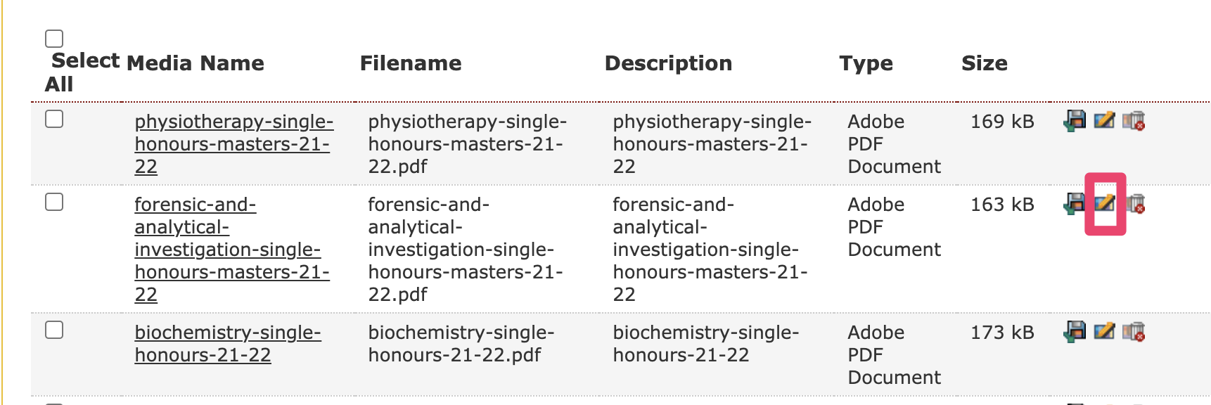 modification window 1
