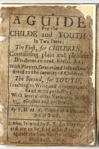 A Guide for the Childe and Youth title page