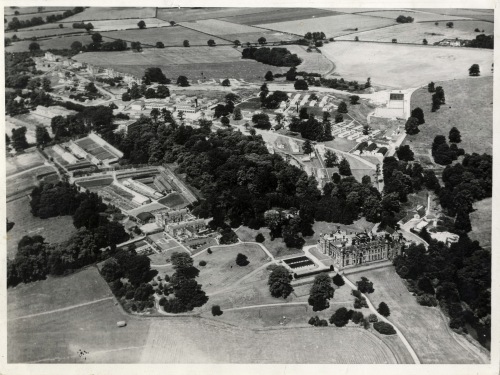 University College of North Staffordshire (UCNS), aerial view, 1950s