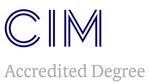 Chartered Institute of Marketing Accredited Degree logo