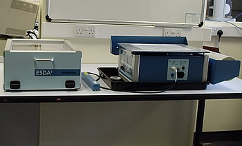 Electrostatic detection apparatus (ESDA)