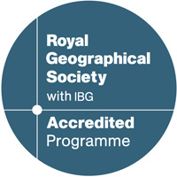 'Royal Geographical Society with IBG' logo