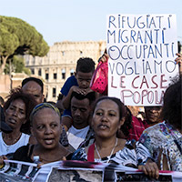 refugees in Rome