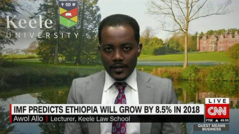Dr Awol Allo on CNN