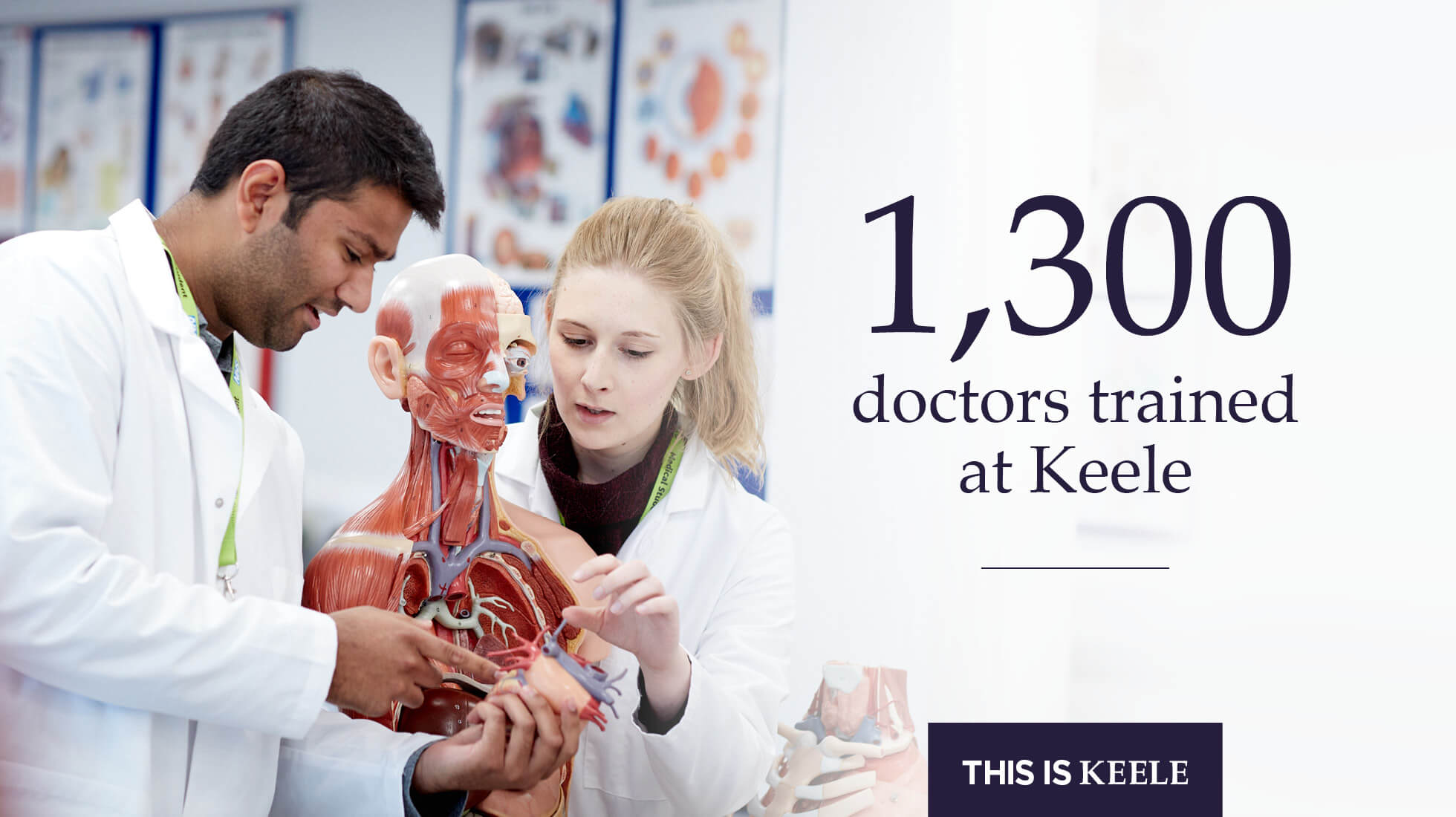 1,300 doctors trained at Keele