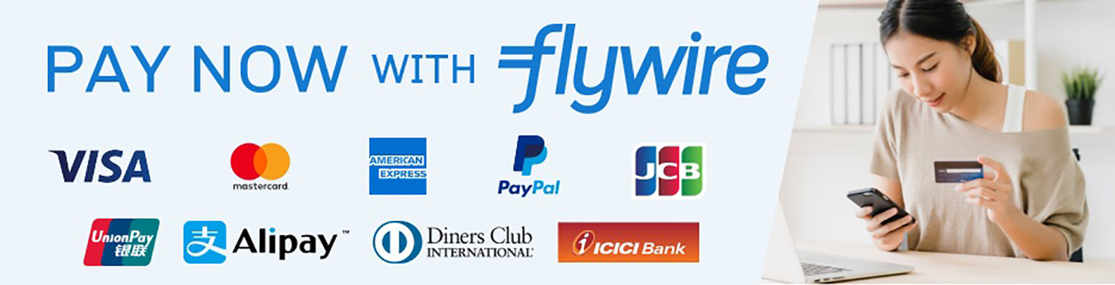 Flywire banner