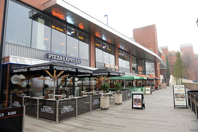 Hanley, Intu Potteries - shopping centre and food court