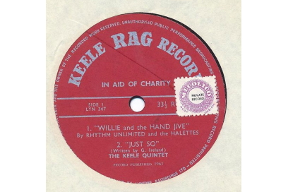 1963 Rag Record red: side 1